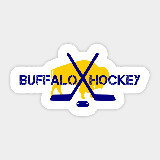 Buffalo Hockey Sabres Mafia Sticker by LaurenElin